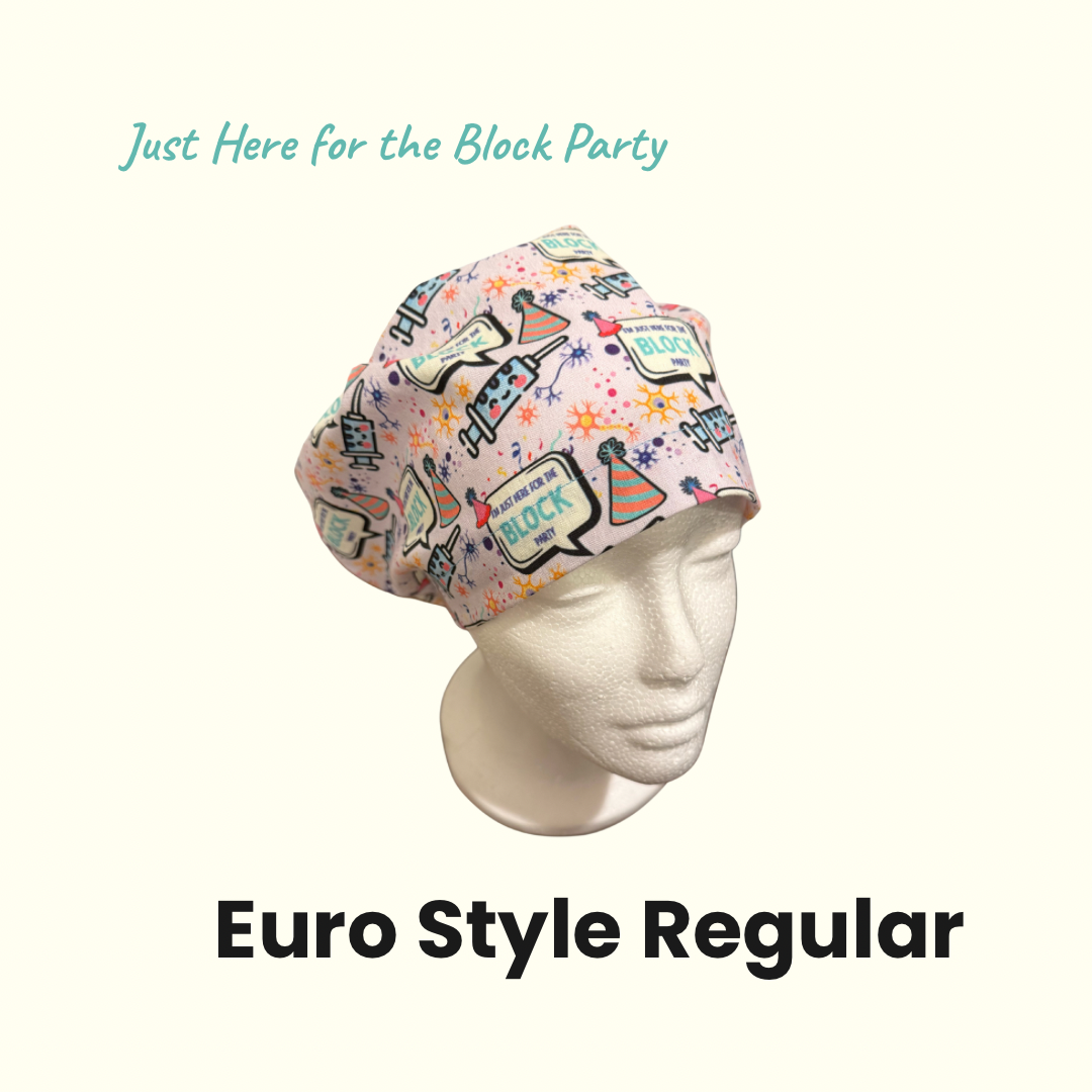 Anesthesia Scrub Cap Bundle – Set of 3 | Euro Style