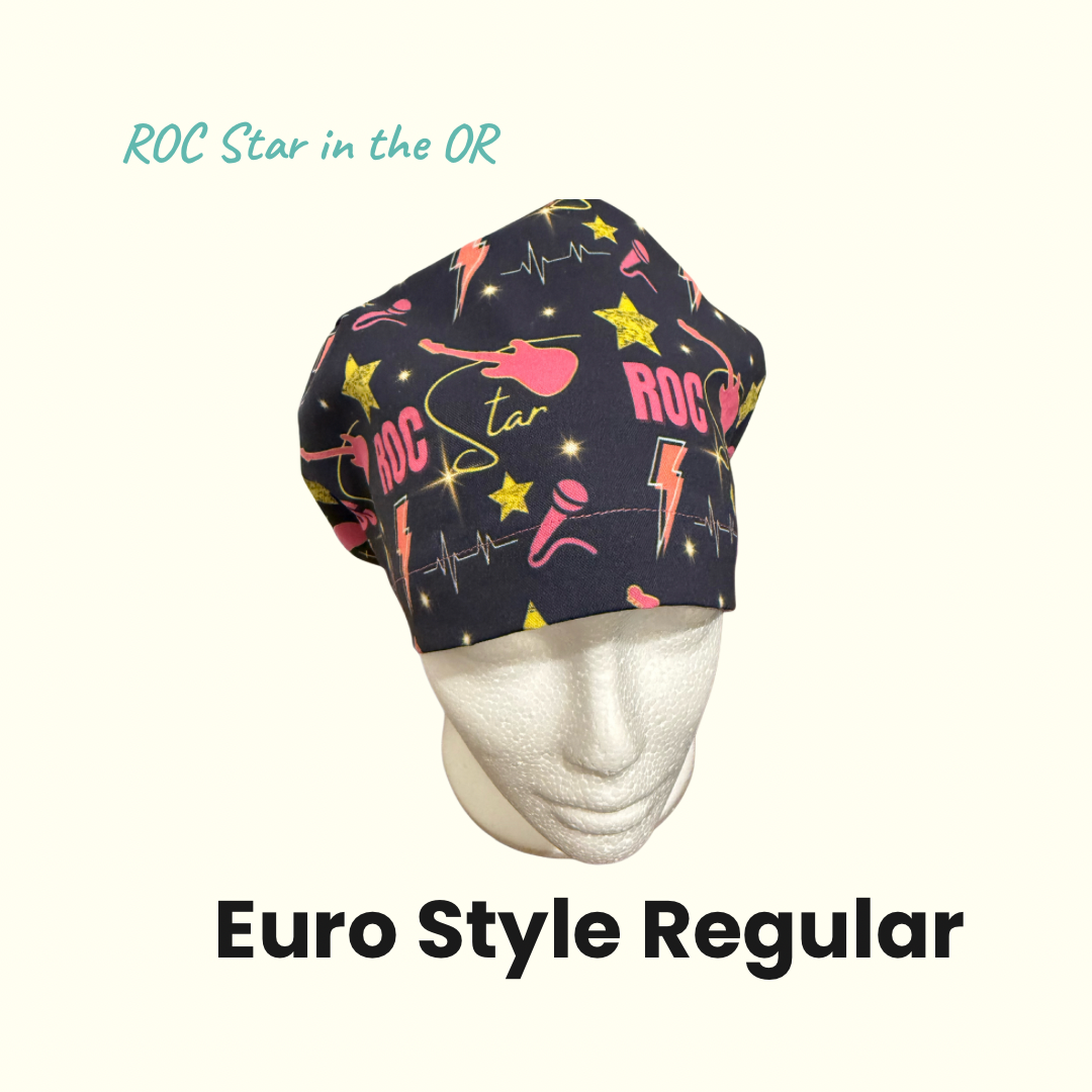 Anesthesia Scrub Cap Bundle – Set of 3 | Euro Style